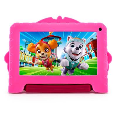 Tablet Patrulha Canina Skye NB422 Controle Parental 4GB RAM 64GB Tela 7  Wi-fi Android 13 Quad Core Multi Case