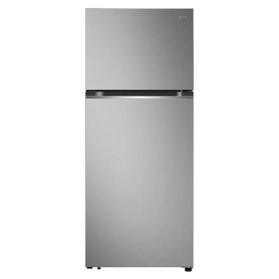 Geladeira Frost Free Inverter 375L Duplex Cor Inox Look GN-B372PFM LG