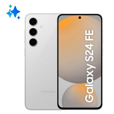 Smartphone Samsung Galaxy S24 FE 128GB 8GB RAM 5G Cinza Tela 6,7 Polegadas