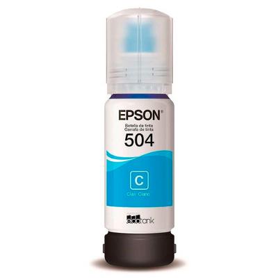 Garrafa de Tinta Refil para Ecotank T504 Epson