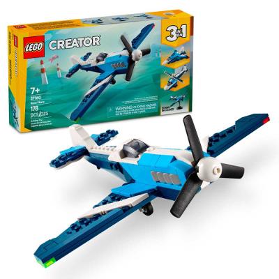 Aeronave Creator Avião de Corrida 178 Peças 31160 Lego