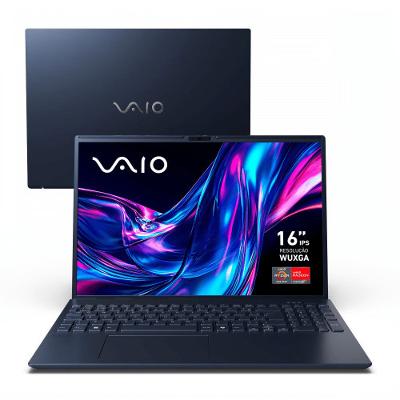 Notebook VAIO FE 16 AMD Ryzen 5 - 5625U 16GB 512 GB SSD Tela 16 IPS WUXGA Antirreflexo Linux
