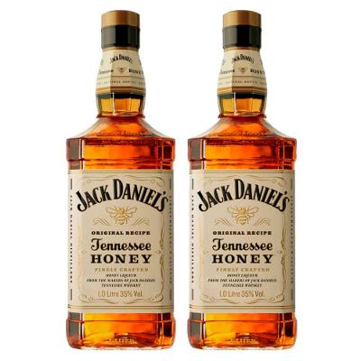 Jack Daniels Tennessee Honey 1 Litro 2 Unidades