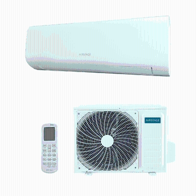 Ar Condicionado Split Hi Wall Fujitsu Airstage Essencial Inverter 9.000 Btus Quente e Frio 220v R-32