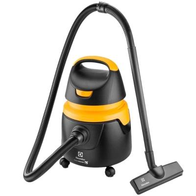 Aspirador de Pó e Água Electrolux Acqua Power AQP20 1400W 10L com Conjunto de Acessórios e Rodas 360° - Amarelo/Preto
