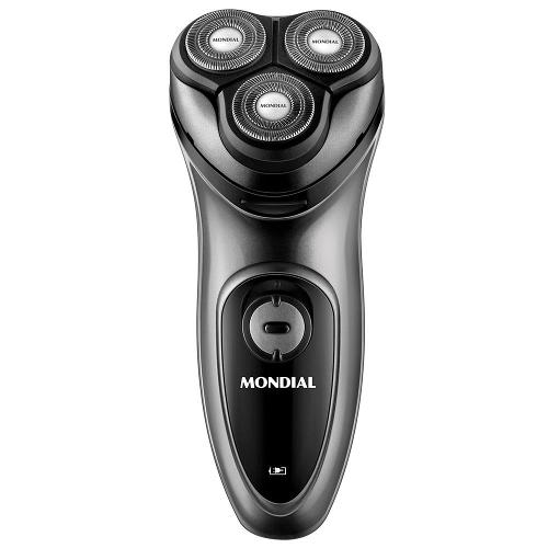 Barbeador Elétrico Mondial Power Shave BE-02 - Preto/Prata
