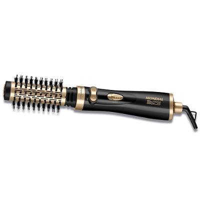 Escova Rotativa Mondial Argan ER-11 1000W - Black Gold