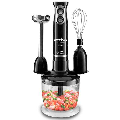 Mixer Britânia BMX400P 3 em 1 400W - Preto