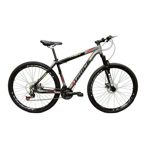 Bicicleta Track e Bikes Troy 29G Aro 29 Alumínio com 21 Marchas – Grafite/Preta