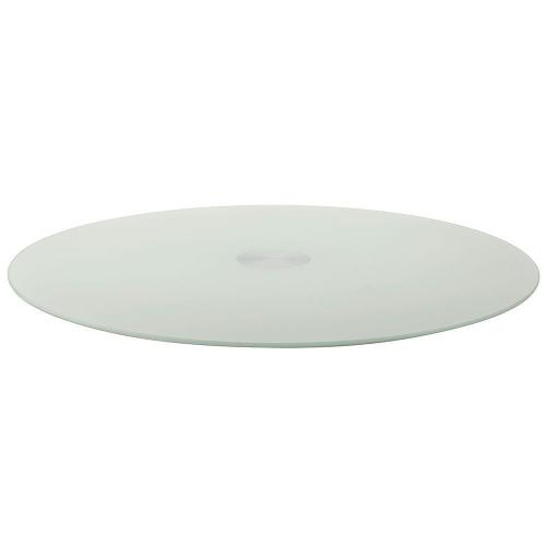 Centro de Mesa Giratório Forma F.Collection em Vidro - 60 cm