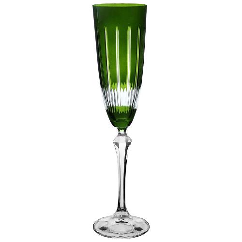 Taça para Champanhe Bohemia Elizabeth Verde - 190ml