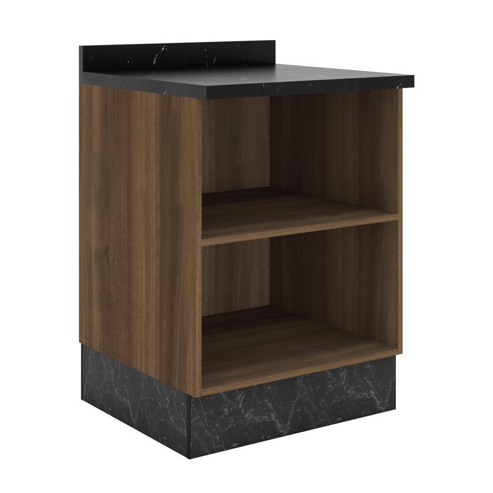 Balcão Bartira Línea com 1 Porta e 1 Prateleira - 60cm de largura - 4