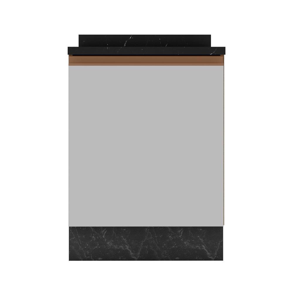 Balcão Bartira Línea com 1 Porta e 1 Prateleira - 60cm de largura - 5