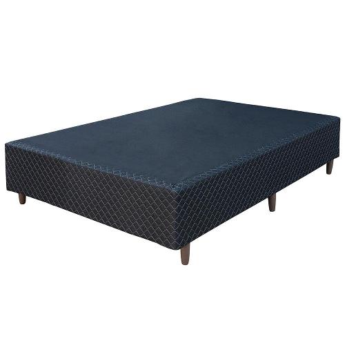 Base Box para Colchão Casal Umaflex Universal 42x138x188 cm - Preto
