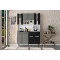 Cozinha Compacta Poliman Móveis Gabi com 8 Portas e 1 Gaveta - 120cm de largura - 2