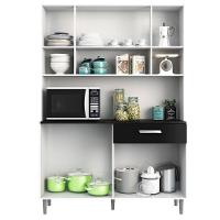 Cozinha Compacta Poliman Móveis Gabi com 8 Portas e 1 Gaveta - 120cm de largura - 3