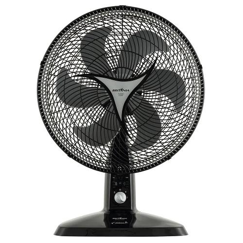Ventilador de Mesa Britânia Ventus Insect 40cm, Repelente, Aromatizador - Preto