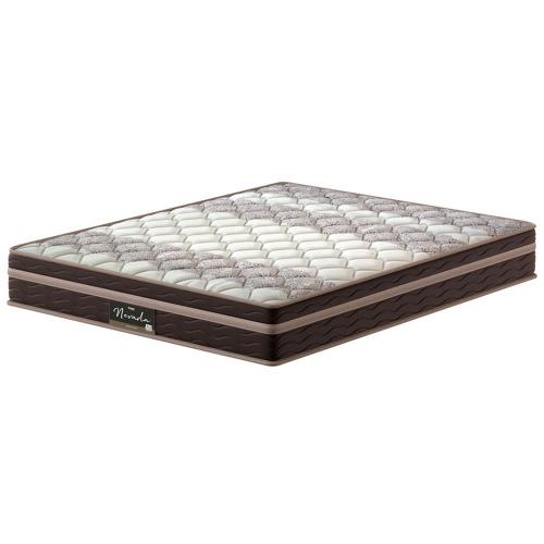 Colchão Queen Size Probel Nevada com Euro Pillow e Molas Ensacadas 26x158x198 cm – Bege/Marrom