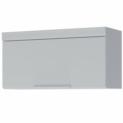 Armário Aéreo Nesher Marquesa em MDF 15mm com 1 Porta e 1 Prateleira - 80cm de largura
