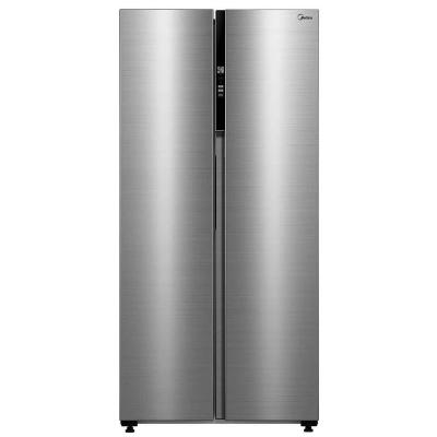 Geladeira Midea Side by Side MDR-S598FGA041 Frost Free com Painel Touch, Função Turbo e Conectividade Via App- Cor Inox Claro - 442 litros