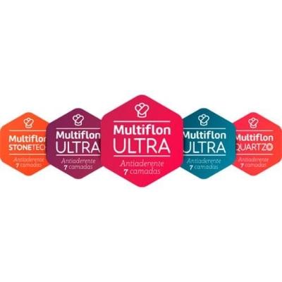 Frigideira Multiflon Color Pop Antiaderente Ultra 7 Amarela - 24 cm