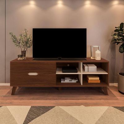 Rack Artely Verona com 180 cm de Largura, 2 Gavetas, Ideal para TV de Até 75”