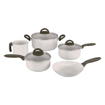 Conjunto de Panelas 5 Peças Brinox Life Suprema com Antiaderente Proflon – Vanila