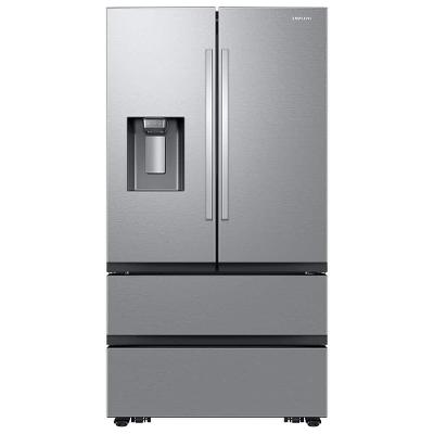 Geladeira Smart Samsung Frost Free French Door RF27 com SpaceMax e All Around Cooling 576L - Inox
