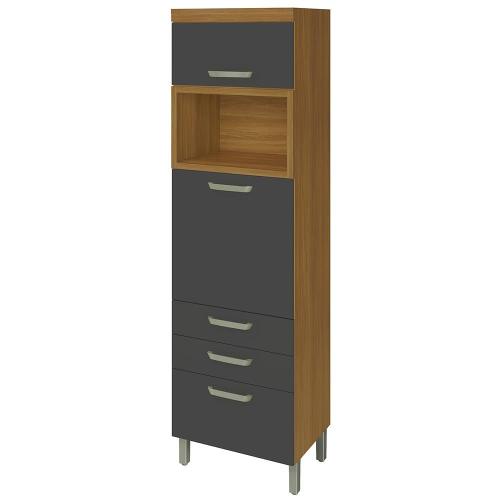 Paneleiro Nesher Princesa 2 Portas, 3 Gavetas e Prateleiras – 64cm