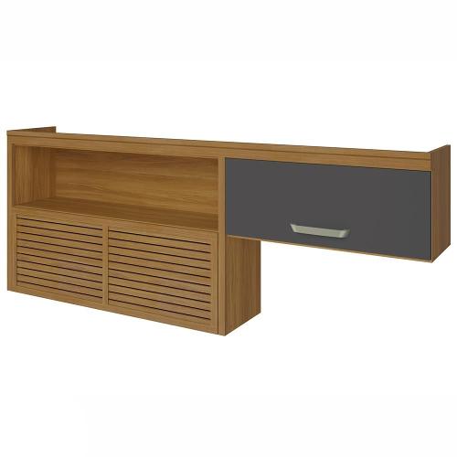 Armário Aéreo Nesher Princesa 2 Portas 4 Prateleiras – 200cm