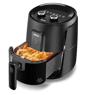 Fritadeira Elétrica Sem Óleo Air Fry Philco PFR15PG Gourmet Gold 4,3L - Preta