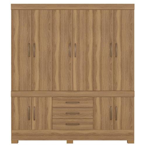 Guarda-Roupa Demóbile New Murano com 10 Portas e 3 Gavetas