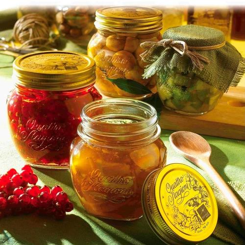 Pote Hermético Bormioli Rocco Quattro Stagioni em Vidro – 110 ml