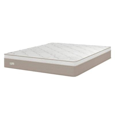 Colchão King Size Umaflex Milão com Euro Pillow e Molas Ensacadas 30x193x203 – Bege/Branco
