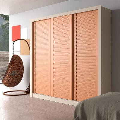 Guarda-Roupa Casal Bartira Village com 3 Portas Ripadas, 4 Gavetas e 243,1 cm de Largura