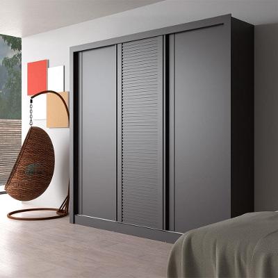 Guarda-Roupa Bartira Village com 3 Portas, 4 Gavetas e 243,1cm de Largura