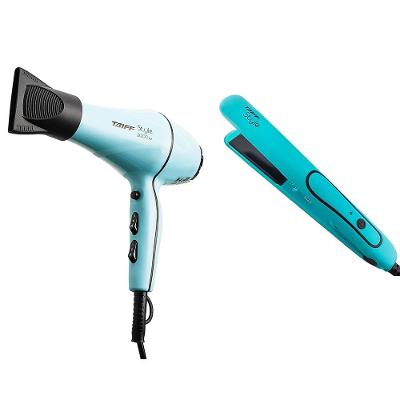 Secador de Cabelos Taiff Style Motor AC Profissional 2000W + Chapinha | Prancha Taiff Style 210°C Tiffany