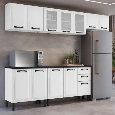 Cozinha Compacta Itatiaia New Premium com 12 Portas, 2 Gavetas e 10 Prateleiras - 280cm de largura