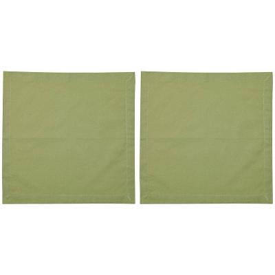Conjunto de Guardanapos Wolff Mesa Ponto Ajour em Algodão Verde - 2 Peças