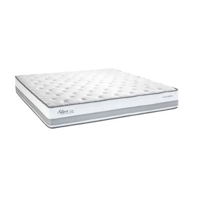Colchão King Size Herval Silver com Pillow Top e Molas Ensacadas 30X139X203cm - Cinza