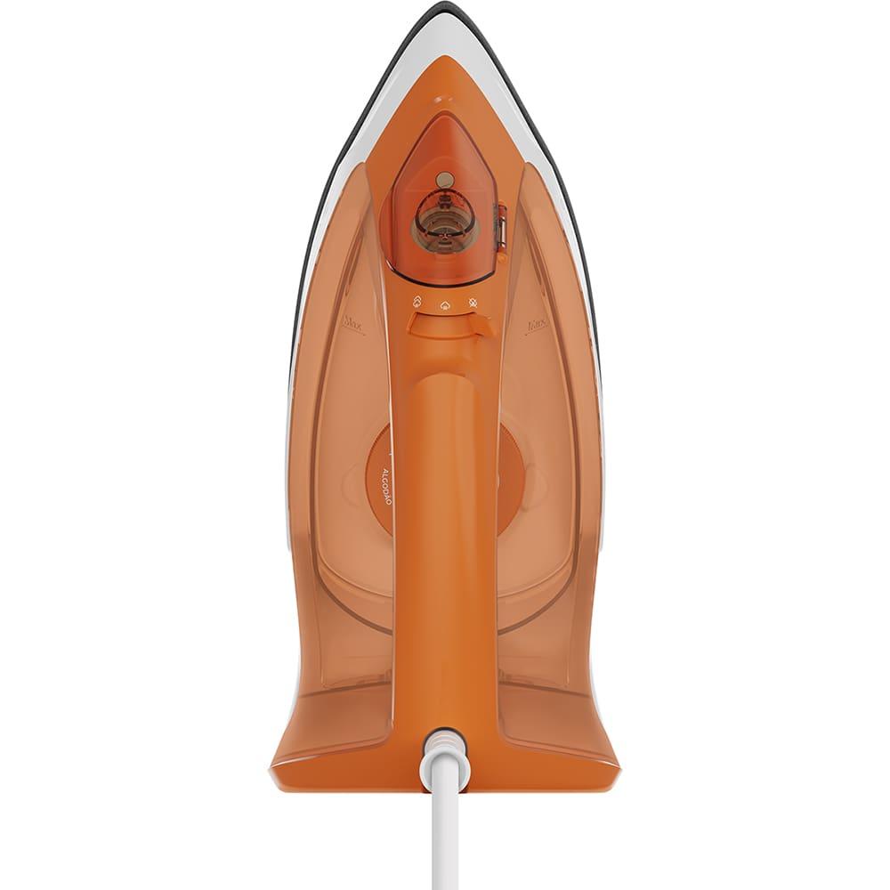Ferro de Passar 2 em 1 a Vapor e Seco Cadence IRO210 com Base Antiaderente e Spray de Água – Laranja - 1