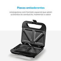 Sanduicheira Elgin SAN40 Brunch Time 800W – Preta - 6