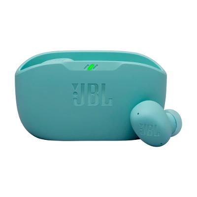 Fone de Ouvido JBL Wave Beam Buds 2 Pure Bass Bluetooth com Cancelamento de Ruído e Smart Ambient - Azul