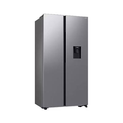 Geladeira Side by Side Samsung SmartThings Inox com Dispenser de Água RS57, AI Energy Mode e SpaceMax - 560 litros