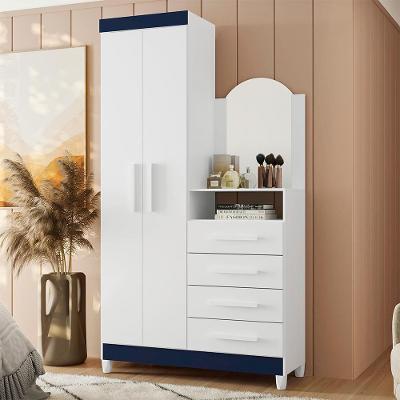 Cômoda Palumoveis New Capri com 2 Portas e 4 Gavetas – 103cm de Largura