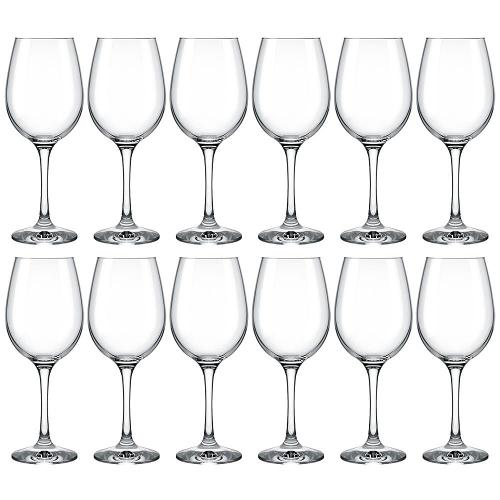 Conjunto de Taças para Vinho Nadir Barone 385 ml – 12 Peças