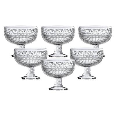 Conjunto de Taças para Sobremesa L`Hermitage 27593 em cristal 375 ml – 6 Peças