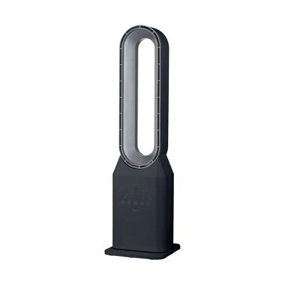 Circulador de Ar Spirit Bladeless com 3 Velocidades, Timer, Função Bom Sono e Vento Natural - Preto/Prata