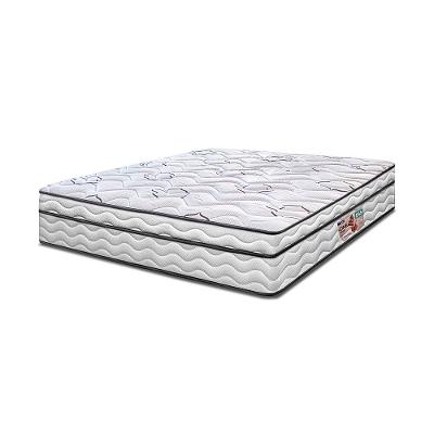 Colchão de Casal Cama InBox Moderne Ortopédico com Camada Especial de Espuma D45 25x138x188cm - Branco/Grafite