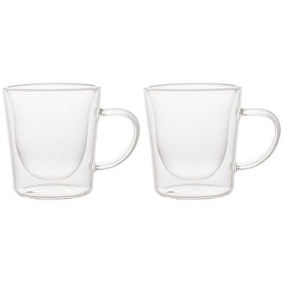 Conjunto com 2 Xícaras para Café Wolff com Parede Dupla - 100 ml